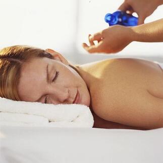 Mix Linament with oil for a healing massage