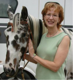 Gloria Garland, L. Ac.  of Whole Horse Herbs.  She has 30 years of experience 