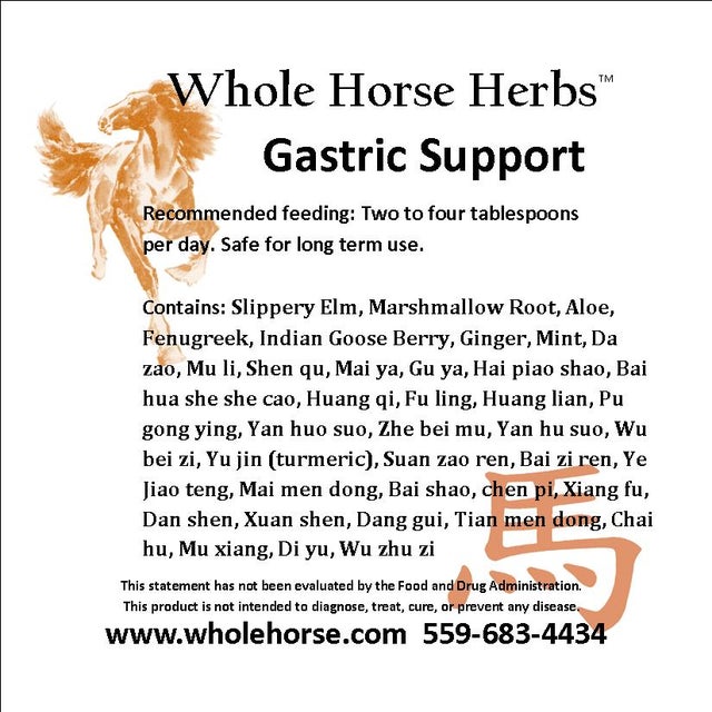Whole Horse Herbals Gastric Support