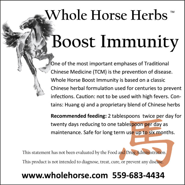 Boost the immunity of your senior horse with some supportive herbs